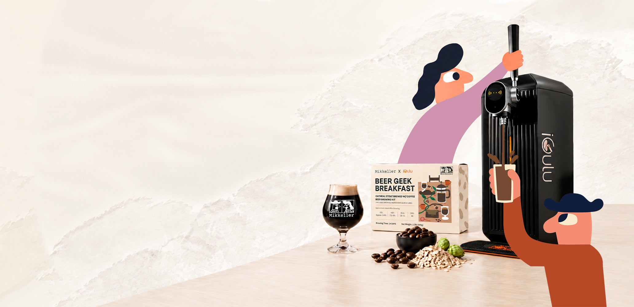 Mikkeller and iGulu Beer Geek Breakfast collaboration with iGulu F2